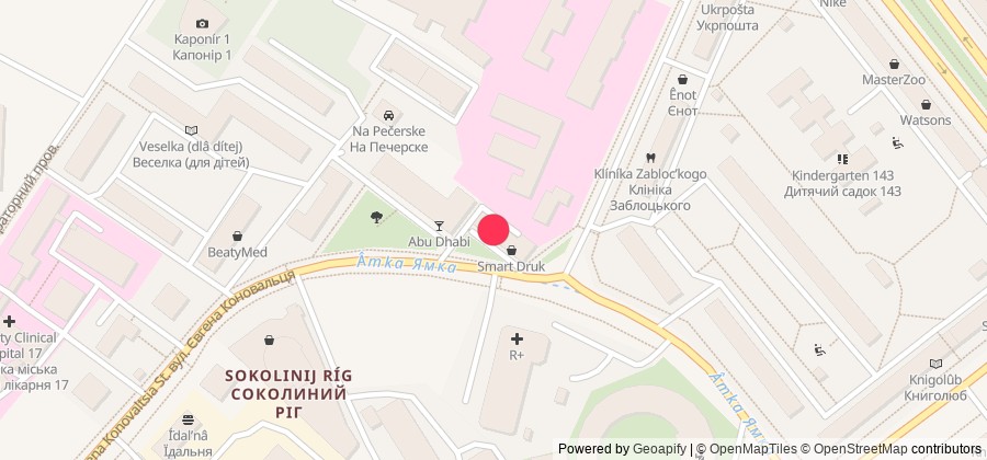 Доюань КНР, проспект Победы, д. 67 Б, г. Киев